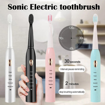 PrimeCare Sonic-Clean Rechargeable Toothbrush