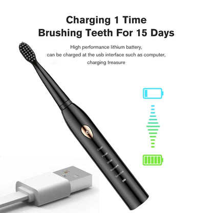 PrimeCare Sonic-Clean Rechargeable Toothbrush